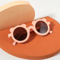 1 confezione di occhiali decorativi con orecchie di orso del fumetto di colore della caramella del bambino/bambino Arancione image 1