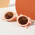 1 confezione di occhiali decorativi con orecchie di orso del fumetto di colore della caramella del bambino/bambino Arancione image 4