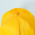 طفل الحد الأدنى قبعة بيسبول لون نقي الأصفر image 3
