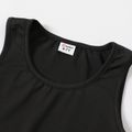 2 pezzi Bambini Set Ragazza Completo maniche corte pantaloncini Nero image 4
