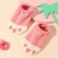 Baby / Toddler Geometry Graphic Colorblock Antiskid Glue Floor Socks Pink