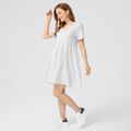 Maternity Stripe Short-sleeve Fold Pleated Dress ARTICLEGRAY