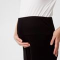 Maternity Pure Color Leggings Casual Pants Black