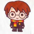 Harry Potter 3pcs Toddler Girl/Boy Figure Print Short Raglan Sleeve Tee, Elasticized Shorts and Stripe Cap Set Red image 5