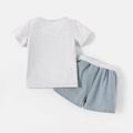 Harry Potter 2-piece Toddler Boy Graphic Tee and Shorts Set Grey