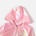 Paw Patrol Toddler Girl/Boy Rainbow Print Metallic Laser Hooded Jacket Pink image 5