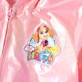 Paw Patrol Toddler Girl/Boy Rainbow Print Metallic Laser Hooded Jacket Pink image 3