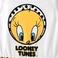 Looney Tunes Kid Girl Polka dots Mesh Design Sleeveless Dress Yellow