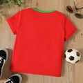 Kid Boy  Number Sports T-shirt Red image 2