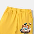 Looney Tunes Toddler Boy/Girl Letter Animal Print Elasticized Cotton Pants Yellow
