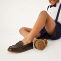 Toddler / Kid Brown Loafer Shoes Brown image 3