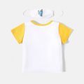 PAW Patrol Toddler Boy/Girl Colorblock Short-sleeve Tee and Face Mask Yellow