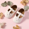 Baby / Toddler Stars Decor Pure Color Prewalker Shoes White
