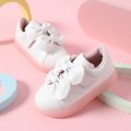 Toddler Dual Bow Decor LED Sneakers Pink image 1