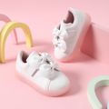 Toddler Dual Bow Decor LED Sneakers Pink image 3
