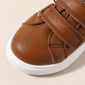 Toddler / Kid Minimalist Dual Velcro Non-slip Sneakers Coffee