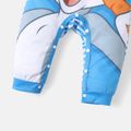 Looney Tunes Baby Boy/Girl Cartoon Animal Print Short-sleeve Jumpsuit Blue image 5
