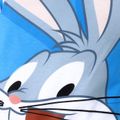 Looney Tunes Baby Boy/Girl Cartoon Animal Print Short-sleeve Jumpsuit Blue image 4