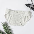 Maternity Plain Underwear Light Grey