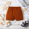 Baby Boy Solid Casual Workout Sport Shorts Brown image 3