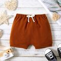 Baby Boy Solid Casual Workout Sport Shorts Brown image 1
