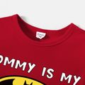 Justice League Toddler Boy/Girl Super Heroes Logo Mother's Day Cotton Tee Red image 3