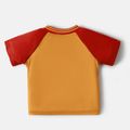 Harry Potter Baby Boy/Girl Graphic Button Up Raglan-sleeve T-shirt Yellow