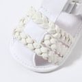 Baby / Toddler Braided Vamp Prewalker Shoes White image 4