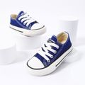 Family Matching Lace Up Front Classic Canvas Shoes Blue image 4