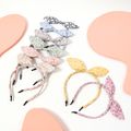 8-pack Bow Decor Leaf Pattern Headband for Girls Multi-color image 2