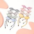 8-pack Bow Decor Leaf Pattern Headband for Girls Multi-color image 1