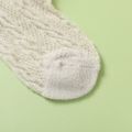 5 pares de meias de malha para bebê / criança com acabamento em coração Rosa image 3