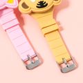 Kids Cartoon Animal Flip Up LED Electronic Watch Pink