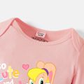 Looney Tunes Baby Boy/Girl Tweety Bunny Graphic 100% Cotton Jumpsuit Pink