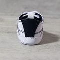 Baby / Toddler Topstitching Design White Prewalker Shoes White image 5