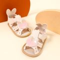 Baby / Toddler Heart Decor Open Toe Sandals Prewalker Shoes Apricot image 1