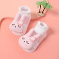 Baby / Toddler Contrast Mesh Cartoon Three-dimensional Socks Pink