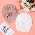 Baby / Toddler Schiffy Bow Embroidery Hat White