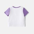 PAW Patrol Toddler Girl Number Print Colorblock Short-sleeve Tee Purple