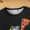 Bambini Ragazzo A tema animali Manica corta Maglietta Nero image 3