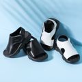 Toddler Simply Letter Tab Sandals White image 3