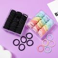 Boxed Colorblock Nylon Hair Ties for Girls Color block