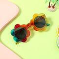 Baby / Toddler Colorful Sun Flower Shape Decorative Glasses Grey image 2