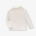 Baby / Toddler Solid Long-sleeve Casual Tee White