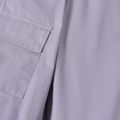 2-Pack Toddler Boy 100% Cotton Solid Color Elasticized Cargo Pants Color-A
