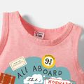 Harry Potter Baby Boy/Girl Cotton Sleeveless Graphic Romper Pink