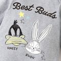 Looney Tunes Baby Boy/GIrl Little Bunny Cotton Jumpsuit Grey