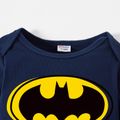 Justice League Baby Boy/Girl 100% Cotton Long-sleeve Graphic Jumpsuit Royal Blue