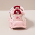 حذاء رياضي وردي شبكي يسمح بمرور الهواء للأطفال الصغار زهري image 5