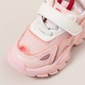 Toddler Breathable Mesh Panel Pink Sneakers Pink image 3